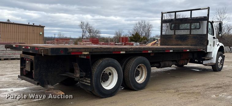 image for item FK1032 2014 Freightliner Business Class M2 flatbed truck