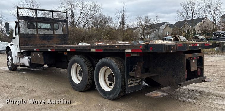 image for item FK1032 2014 Freightliner Business Class M2 flatbed truck
