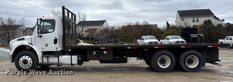 image for item FK1032 2014 Freightliner Business Class M2 flatbed truck