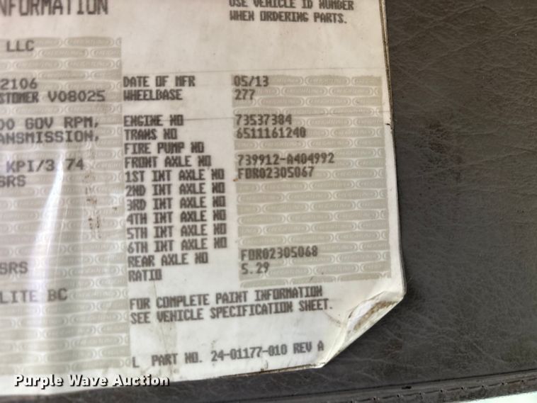 image for item FK1032 2014 Freightliner Business Class M2 flatbed truck