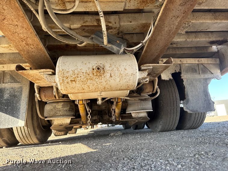 image for item NA9893 1997 Trail King SA Series drop tilt deck equipment trailer