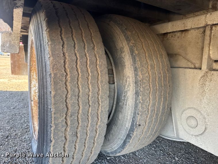 image for item NA9893 1997 Trail King SA Series drop tilt deck equipment trailer