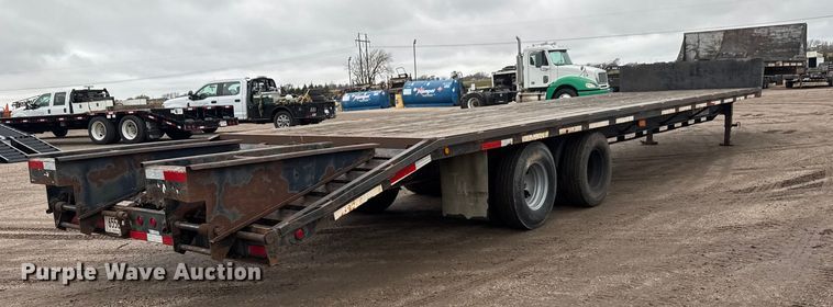 image for item NA9954 2010 Trail Master drop deck equipment trailer