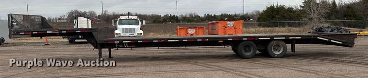 image for item NA9954 2010 Trail Master drop deck equipment trailer