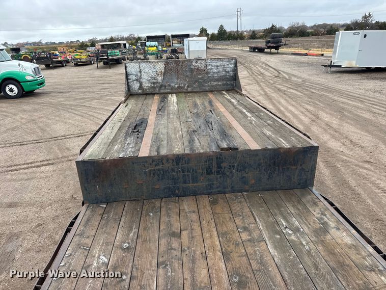 image for item NA9954 2010 Trail Master drop deck equipment trailer