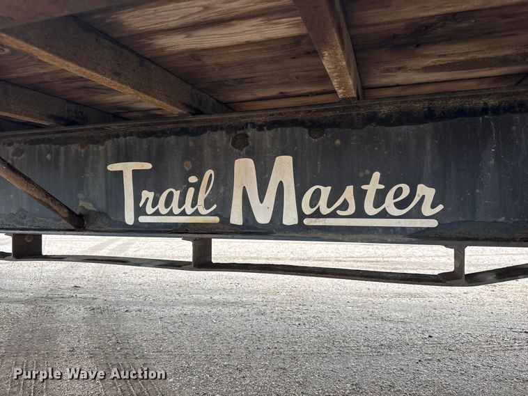 image for item NA9954 2010 Trail Master drop deck equipment trailer