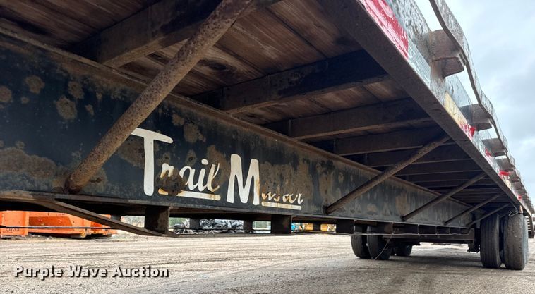 image for item NA9954 2010 Trail Master drop deck equipment trailer