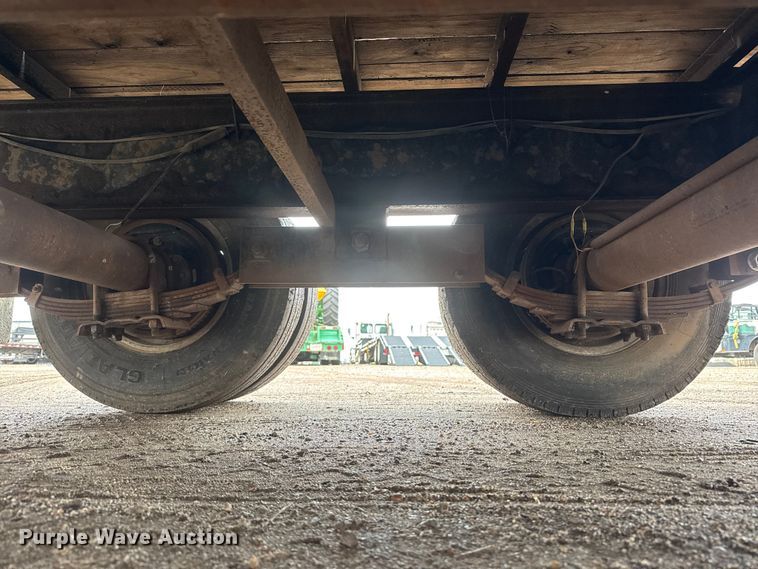 image for item NA9954 2010 Trail Master drop deck equipment trailer
