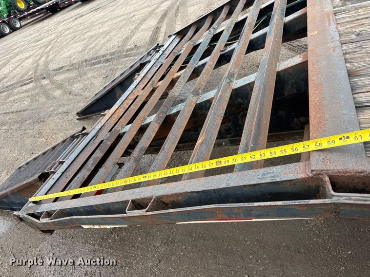 image for item NA9954 2010 Trail Master drop deck equipment trailer