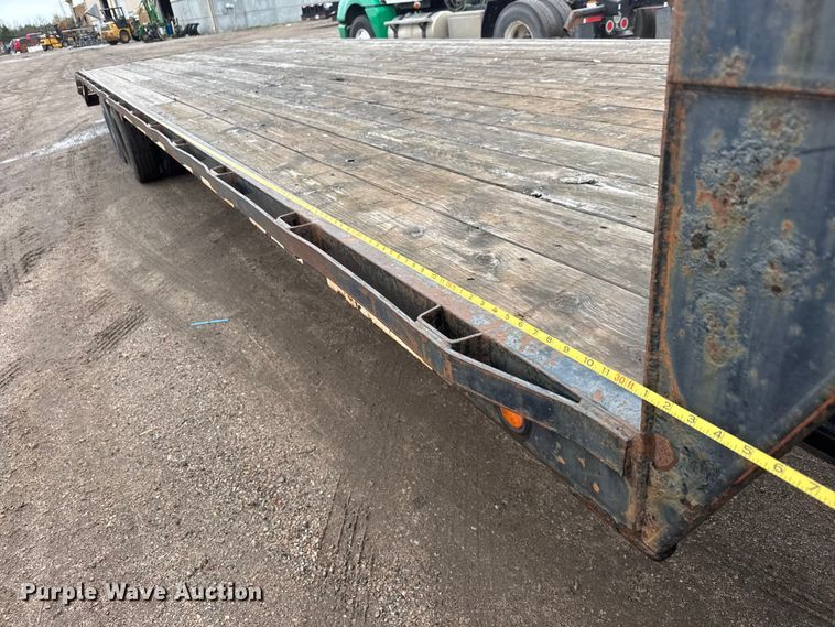 image for item NA9954 2010 Trail Master drop deck equipment trailer