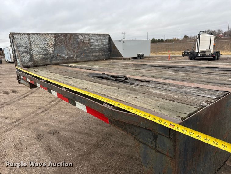 image for item NA9954 2010 Trail Master drop deck equipment trailer