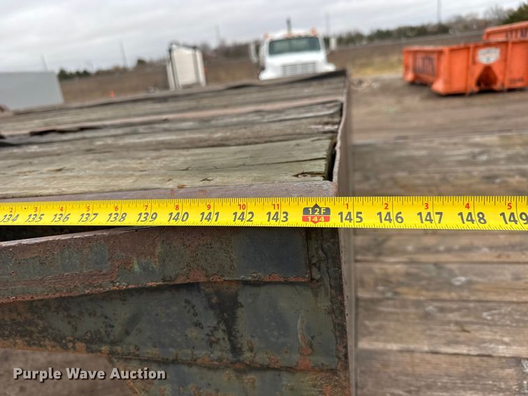 image for item NA9954 2010 Trail Master drop deck equipment trailer