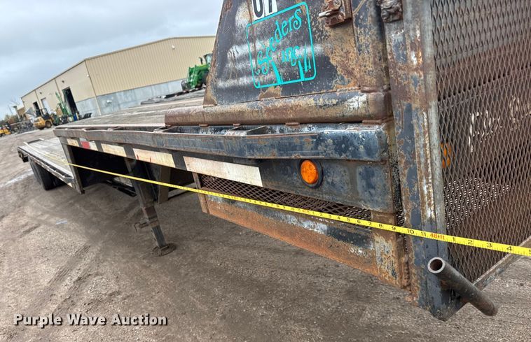 image for item NA9954 2010 Trail Master drop deck equipment trailer