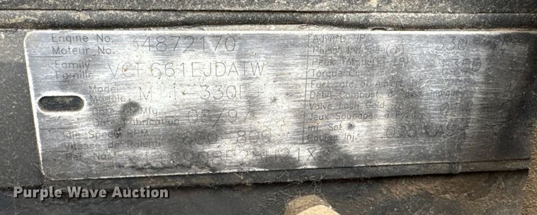 image for item NA9956 1998 Kenworth W900 truck cab and chassis