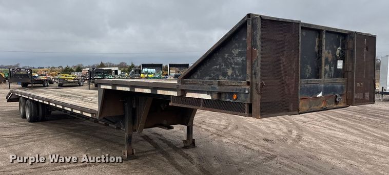 image for item NA9960 2009 Trail Master TM-53108 drop deck equipment trailer