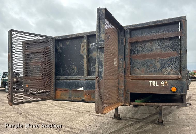 image for item NA9960 2009 Trail Master TM-53108 drop deck equipment trailer