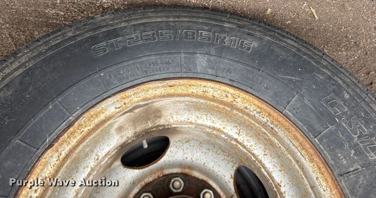 image for item NA9960 2009 Trail Master TM-53108 drop deck equipment trailer