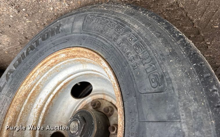 image for item NA9960 2009 Trail Master TM-53108 drop deck equipment trailer