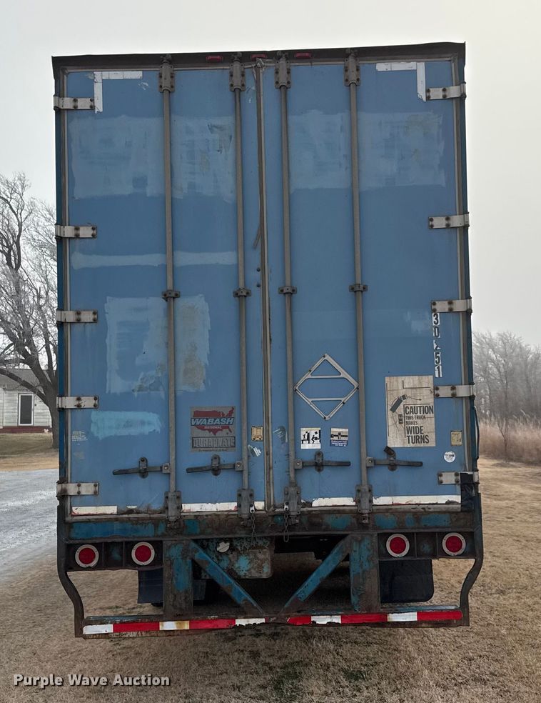 image for item NB9027 2003 Wabash dry van trailer