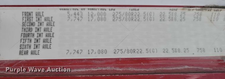 image for item NO9789 2006 Freightliner Columbia 120 semi truck