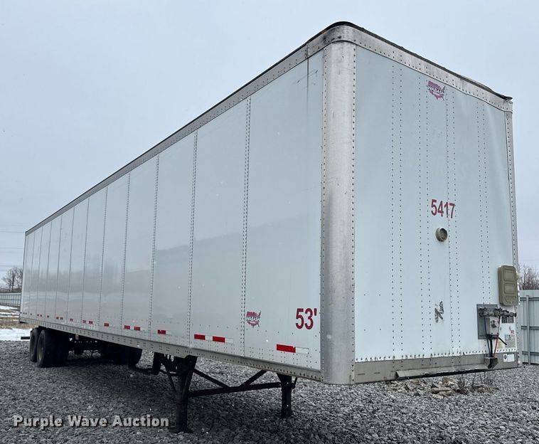 image for item YA0133 2014 Wabash dry van trailer