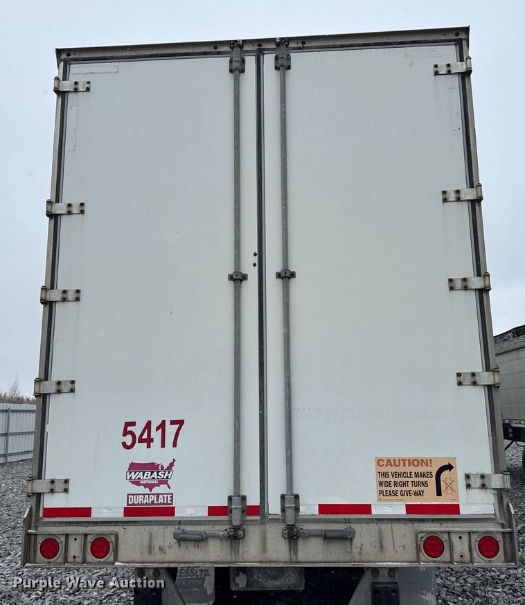 image for item YA0133 2014 Wabash dry van trailer