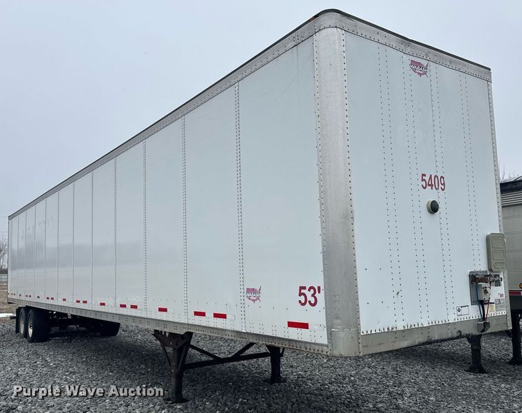 image for item YA0134 2014 Wabash dry van trailer