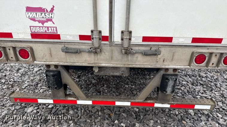 image for item YA0134 2014 Wabash dry van trailer