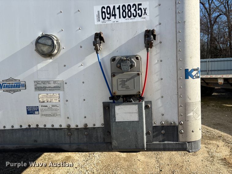 image for item YA0954 2018 Vanguard  REM VXP dry van trailer