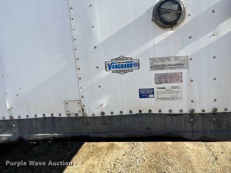 image for item YA0954 2018 Vanguard  REM VXP dry van trailer
