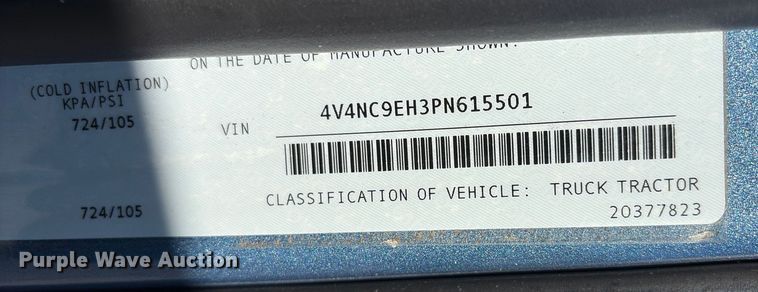 image for item YA0956 2023 Volvo VNL semi truck