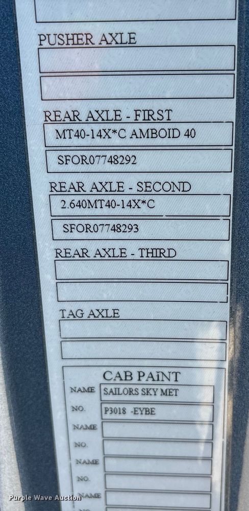 image for item YA0956 2023 Volvo VNL semi truck