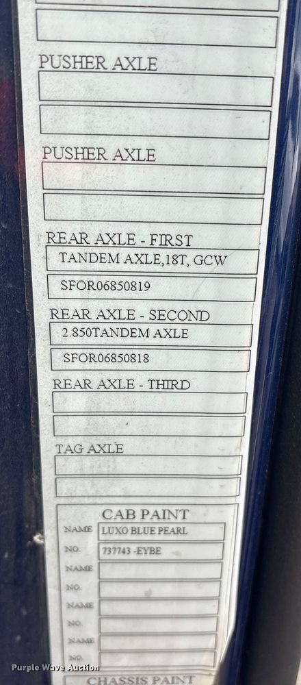 image for item YA0960 2022 Volvo VNL semi truck