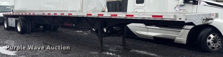 image for item YA1082 2017 Transcraft 544C flatbed trailer