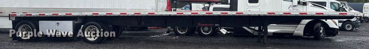 image for item YA1082 2017 Transcraft 544C flatbed trailer