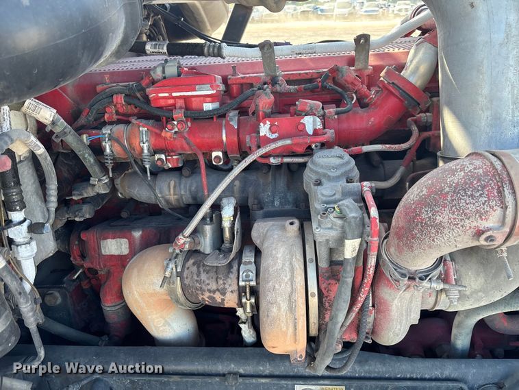 image for item YA1261 2014 Peterbilt 388 car carrier truck with car carrier trailer