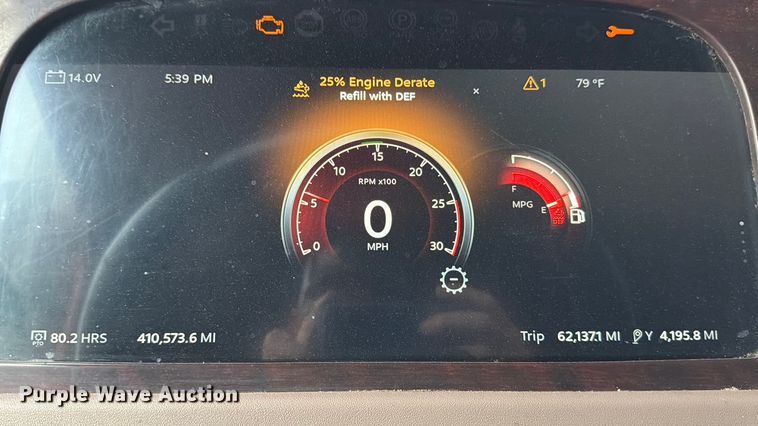 image for item YA1270 2023 Peterbilt  389 semi truck