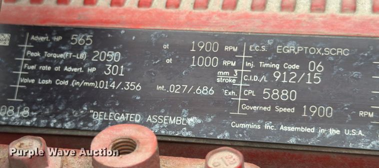 image for item YA1270 2023 Peterbilt  389 semi truck