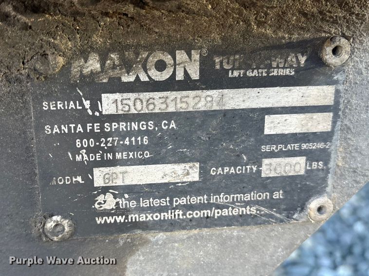 image for item YA1341 2016 International 4300 box truck