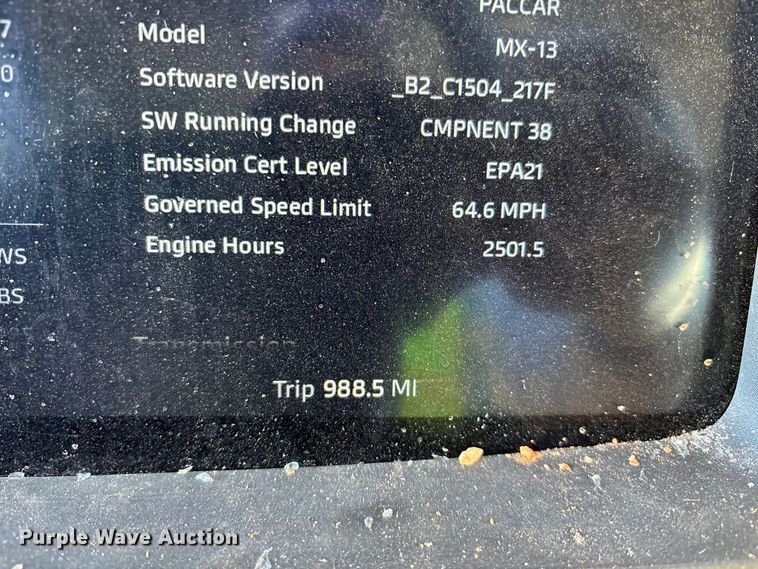 image for item YA1448 2024 Kenworth T880 dump truck