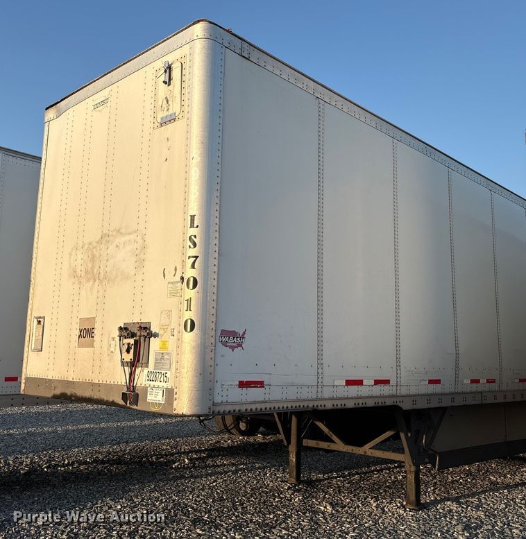 image for item YA1524 2018 Wabash DVLSHPC dry van trailer