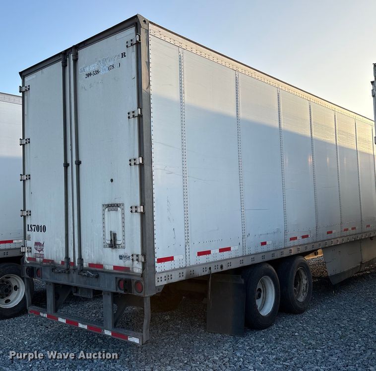 image for item YA1524 2018 Wabash DVLSHPC dry van trailer