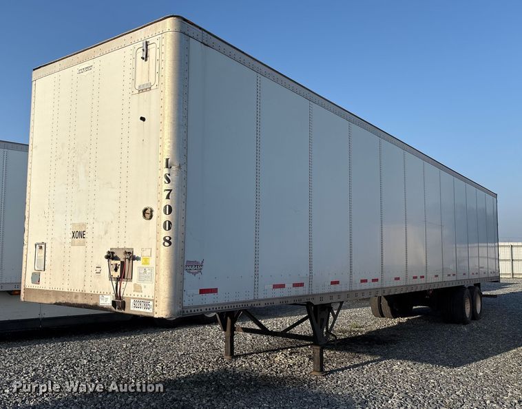 image for item YA1525 2018 Wabash DVLSHPC dry van trailer