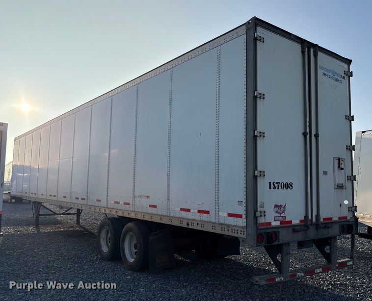 image for item YA1525 2018 Wabash DVLSHPC dry van trailer