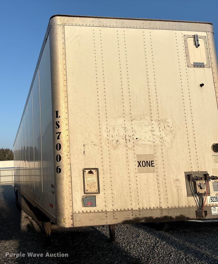 image for item YA1526 2018 Wabash DVLSHPC dry van trailer