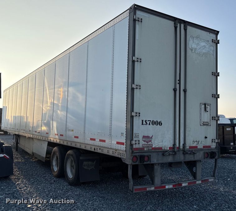 image for item YA1526 2018 Wabash DVLSHPC dry van trailer