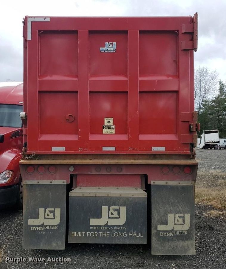 image for item YA1538 2020 J & J end dump trailer