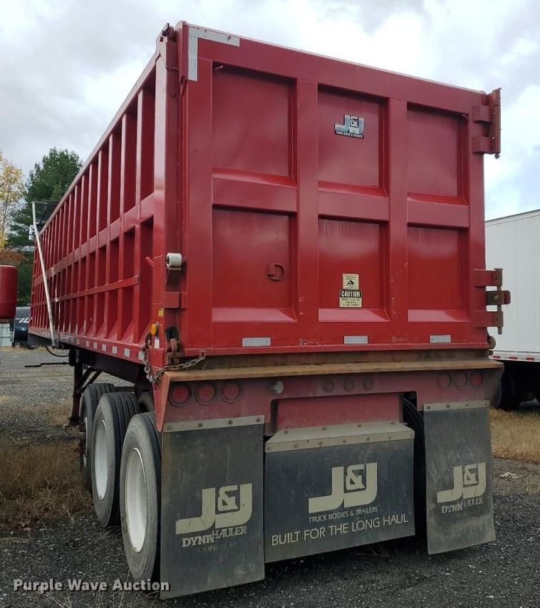 image for item YA1538 2020 J & J end dump trailer