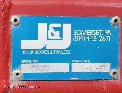 image for item YA1538 2020 J & J end dump trailer