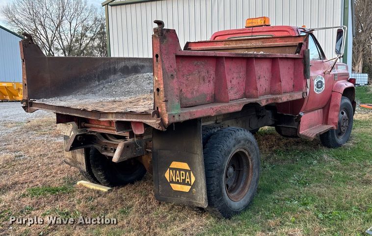 image for item DK0142 1978 Chevrolet C60 dump truck